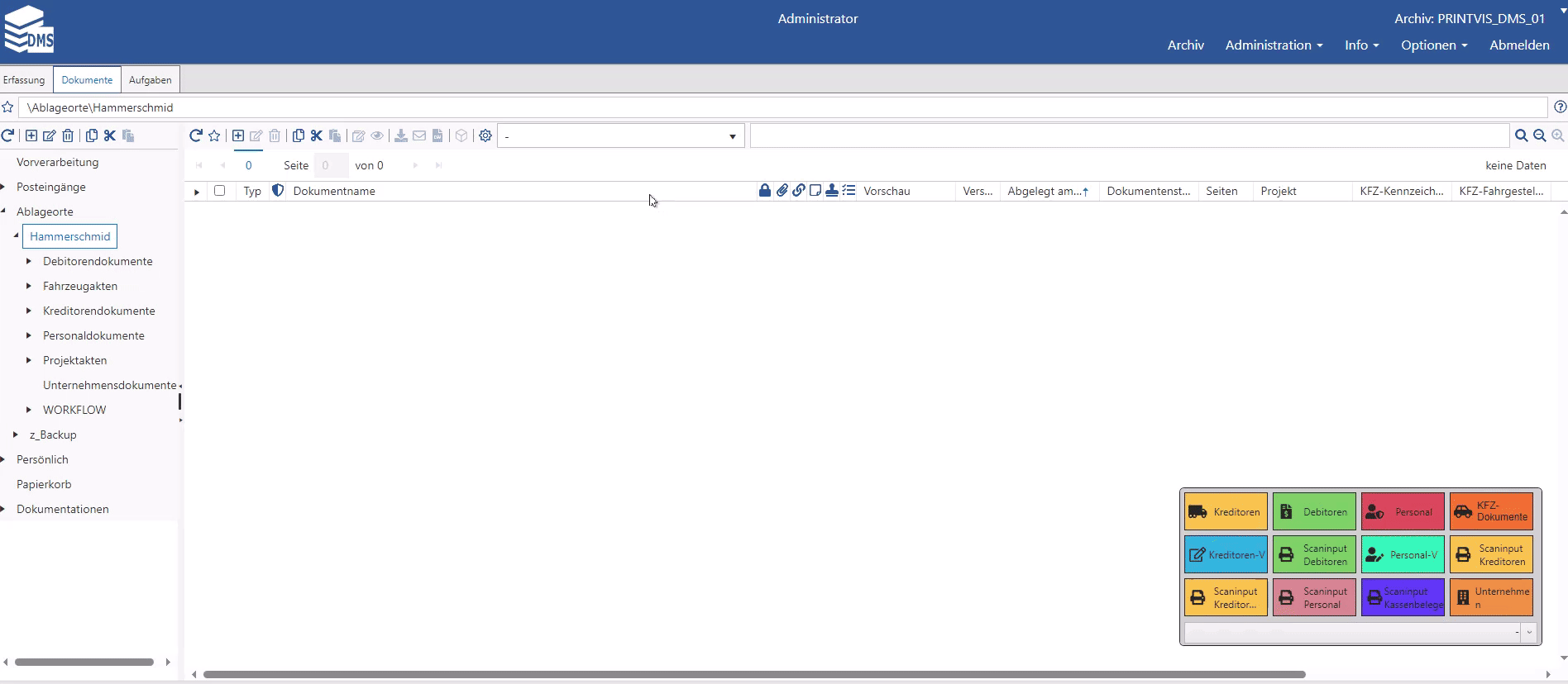 Demo: Debitorensuche mit Filter